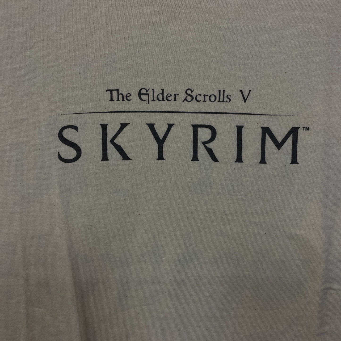 The Elder Scrolls V: Skyrim Graphic T-Shirt Small