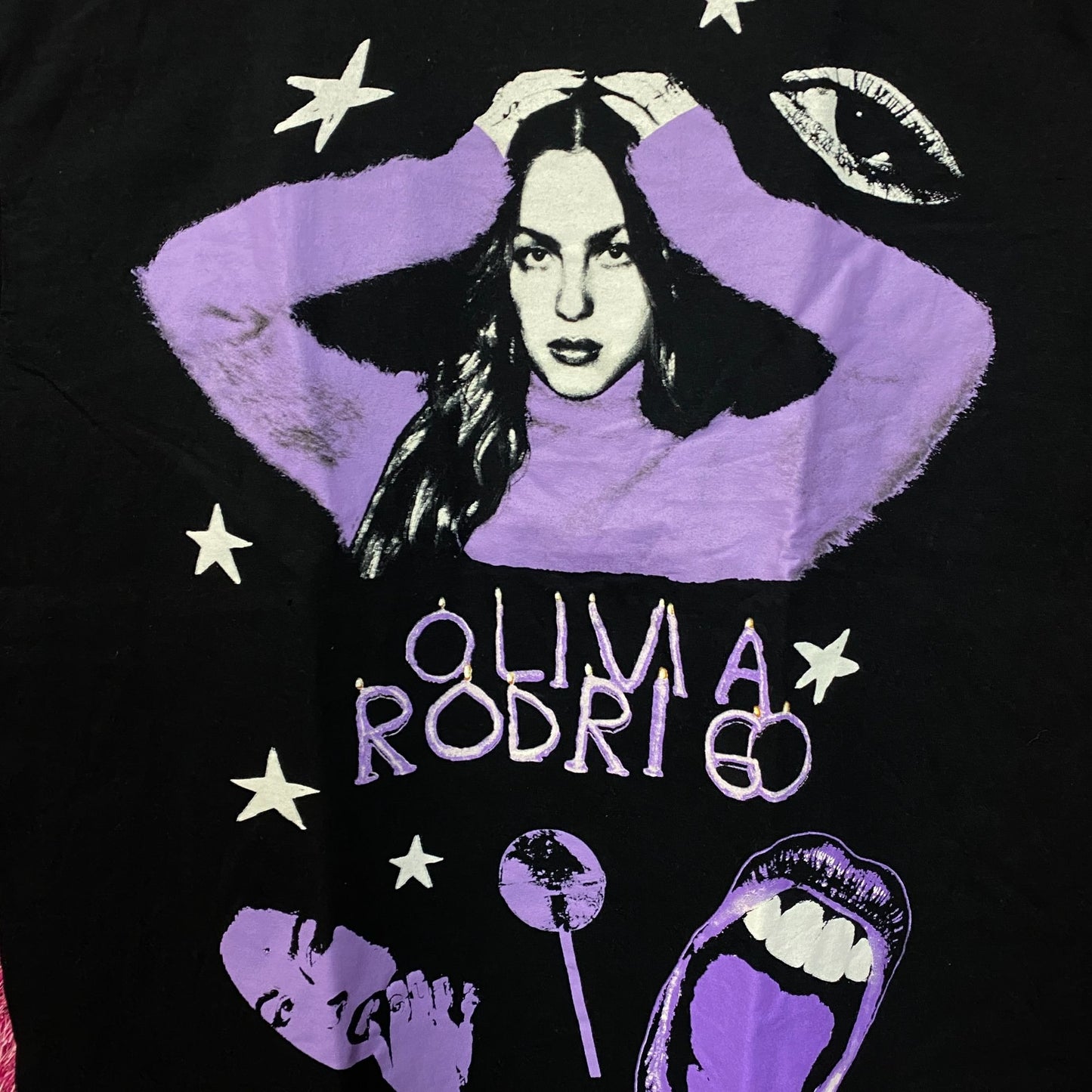 Olivia Rodrigo Guts Album World Tour T-Shirt Large