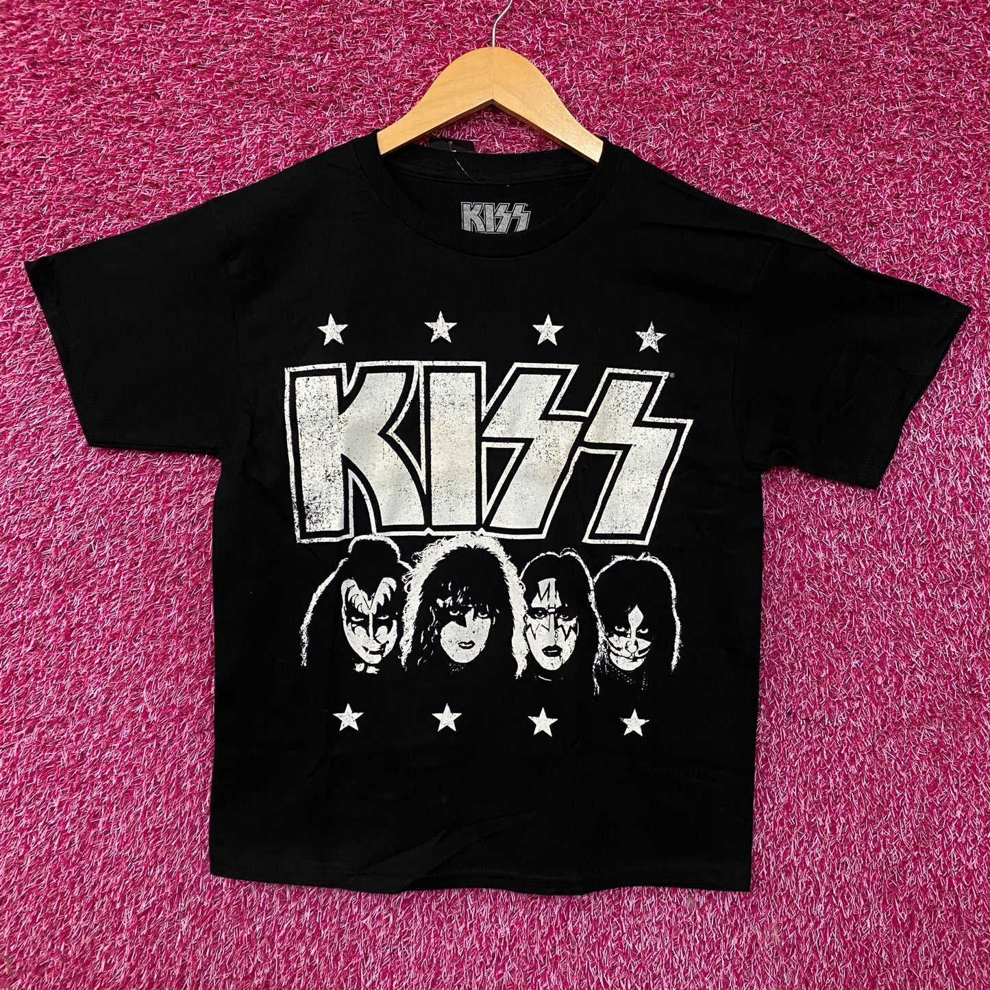 KISS Rock Band Members Graphic T-Shirt XS