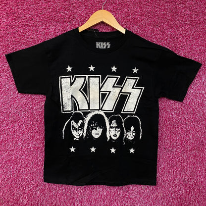 KISS Rock Band Members Graphic T-Shirt XS