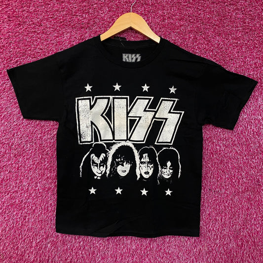 KISS Rock Band Members Graphic T-Shirt XS