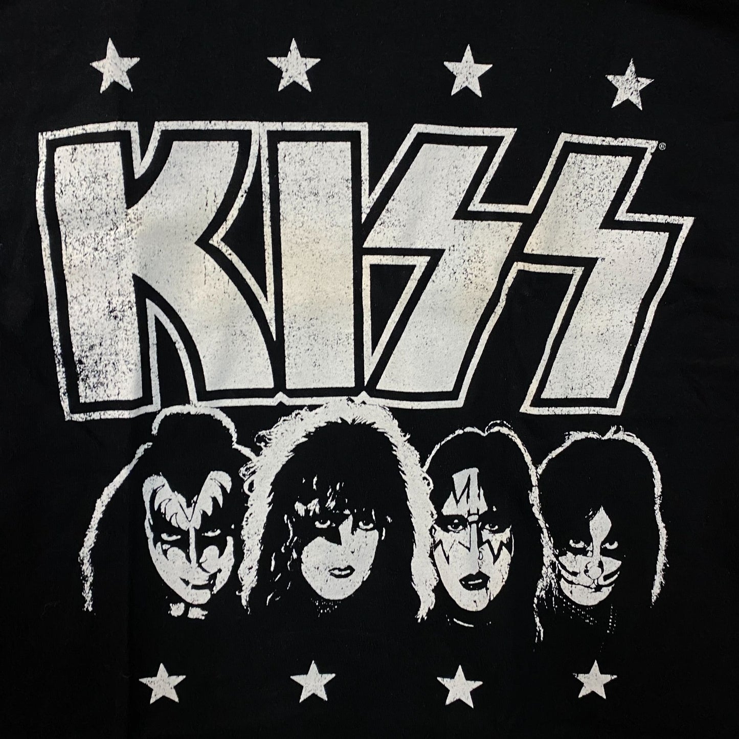 KISS Rock Band Members Graphic T-Shirt XS