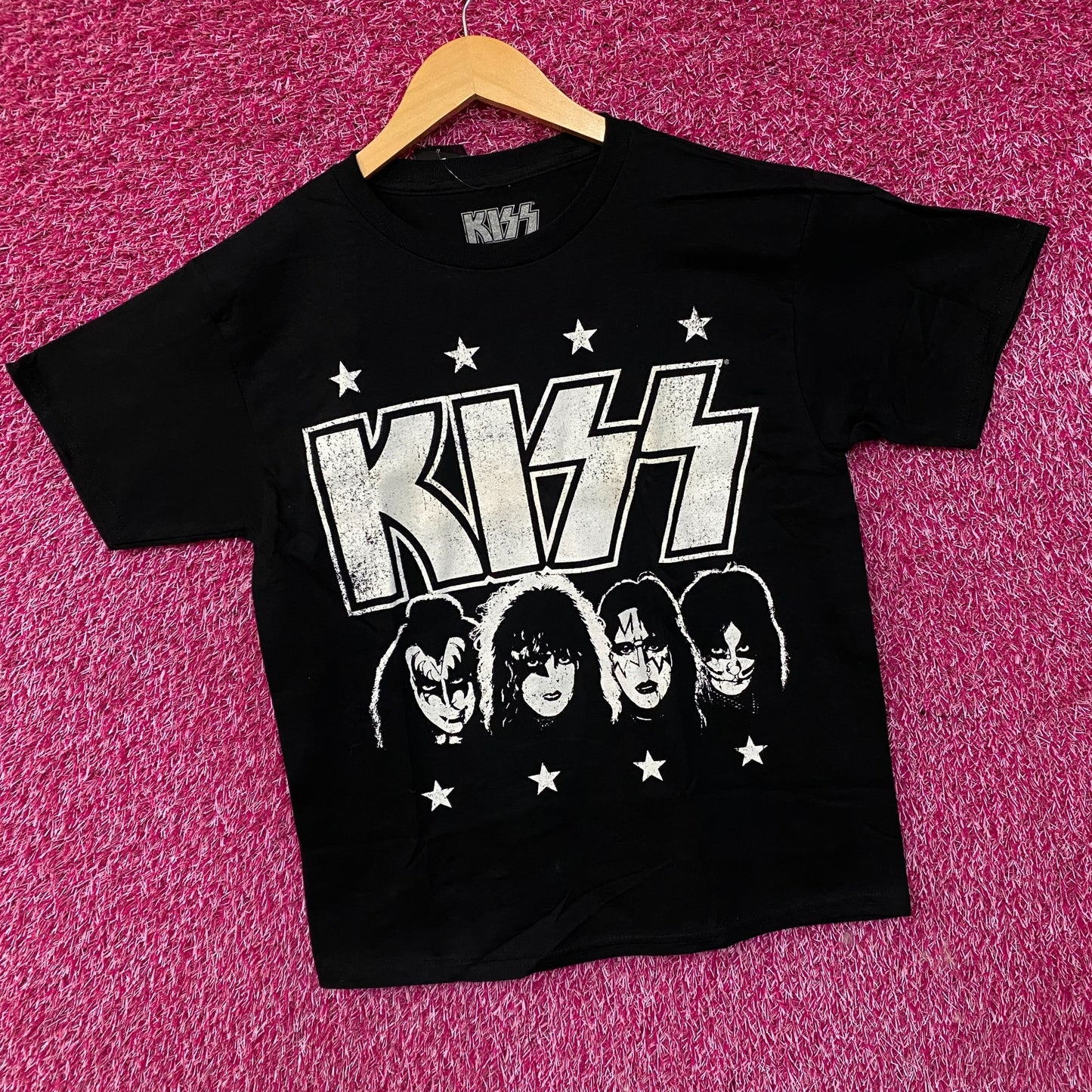 KISS Rock Band Members Graphic T-Shirt XS