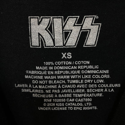 KISS Rock Band Members Graphic T-Shirt XS