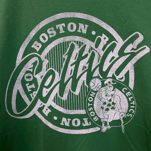 Junk Food Clothing Boston Celtics Crest Women's Vintage Style T-Shirt Small