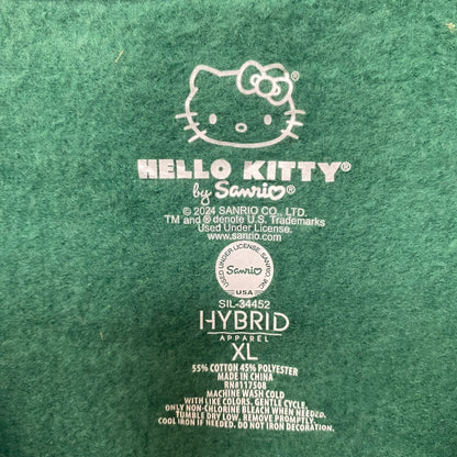 Hello Kitty Athletic Dept Crop Top Sweater size  XL