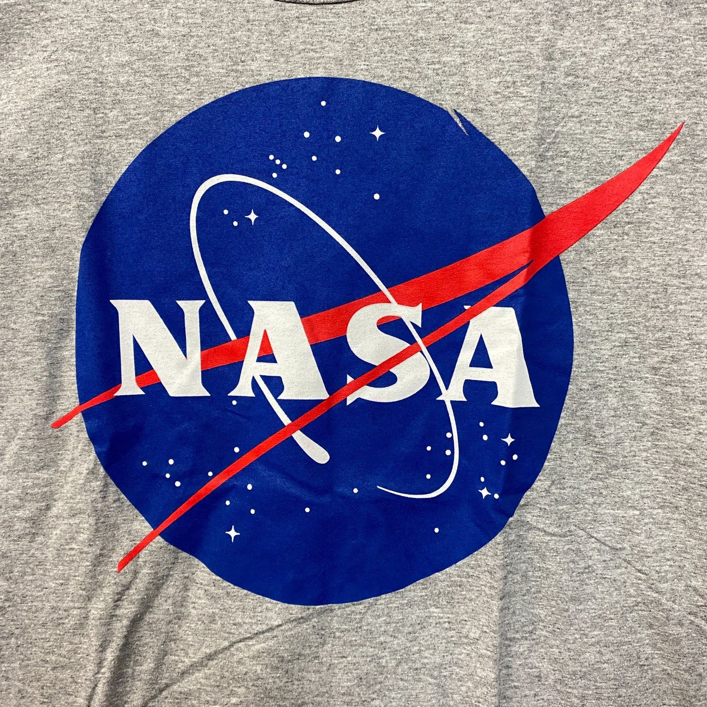 NASA Logo Gray T-Shirt Medium