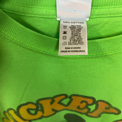 Disney Mickey Mouse '68 Record Shop Day Green T-Shirt XL