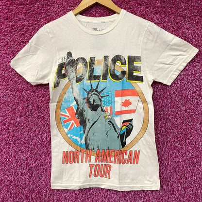The Police North American Tour Rock Band T-Shirt Small
