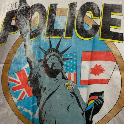 The Police North American Tour Rock Band T-Shirt Small