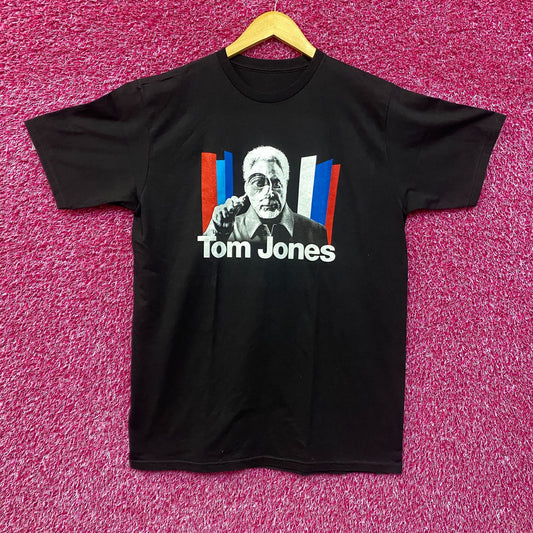 Stanley Stella Mens Black Tom Jones 2021 Tour T-Shirt L