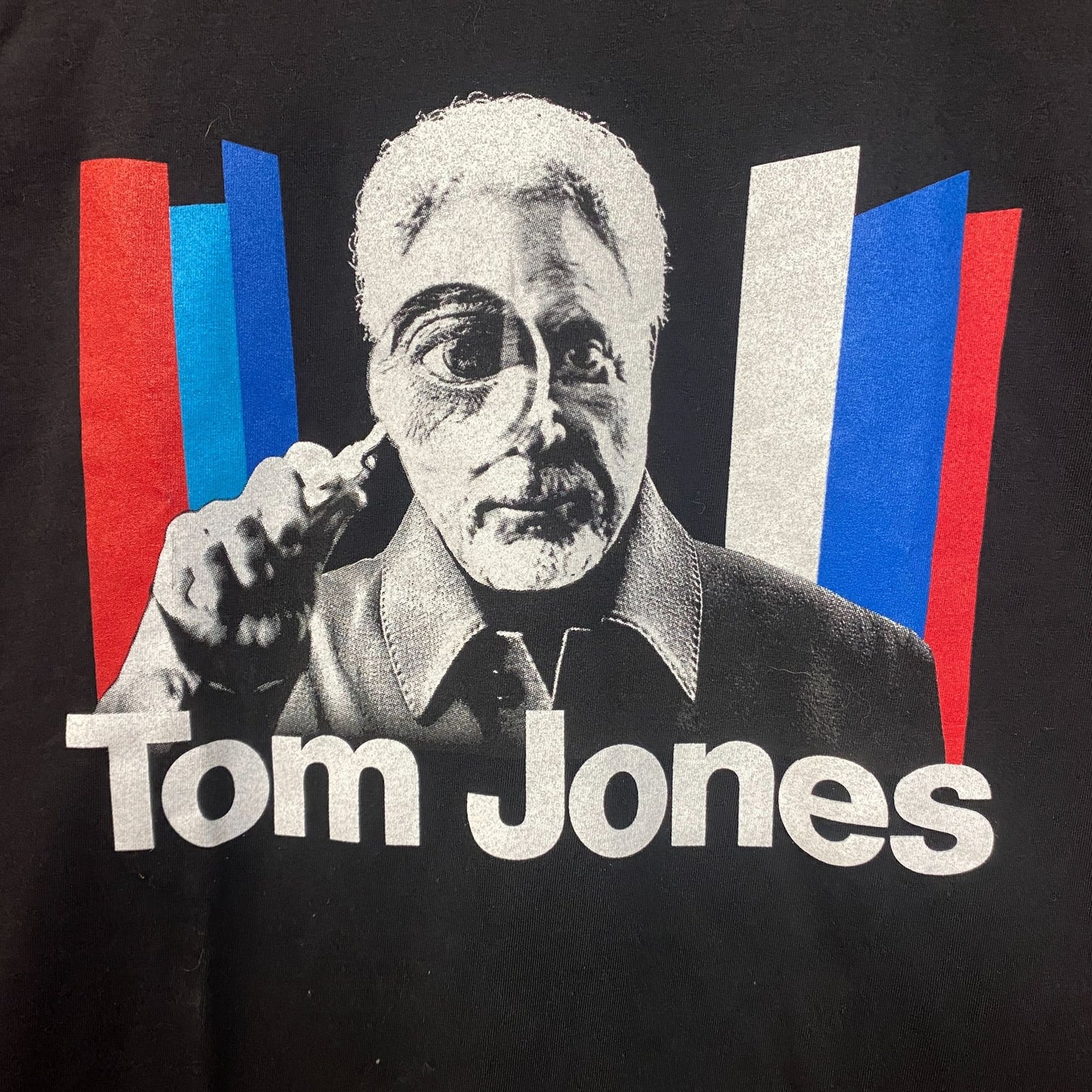 Stanley Stella Mens Black Tom Jones 2021 Tour T-Shirt L