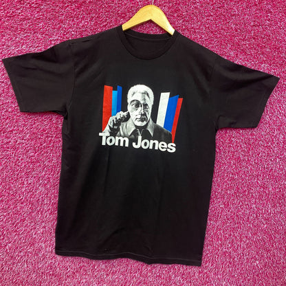 Stanley Stella Mens Black Tom Jones 2021 Tour T-Shirt L