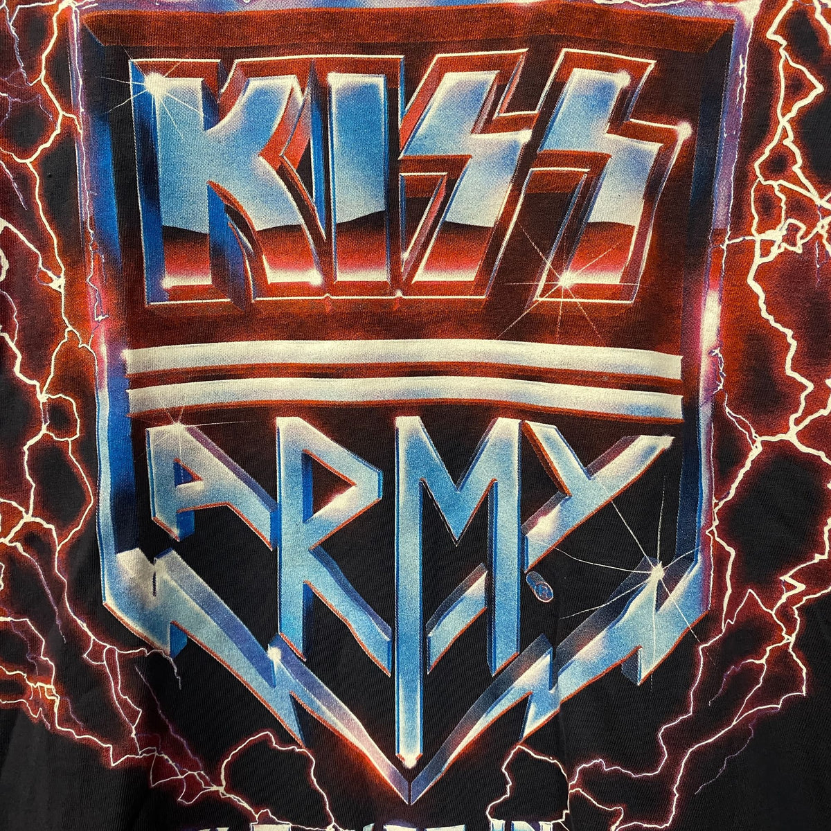 KISS Army "Landlocked in Vegas" Rock Band T-Shirt Small