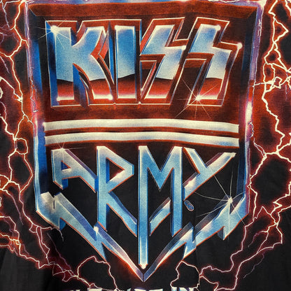 KISS Army "Landlocked in Vegas" Rock Band T-Shirt Small