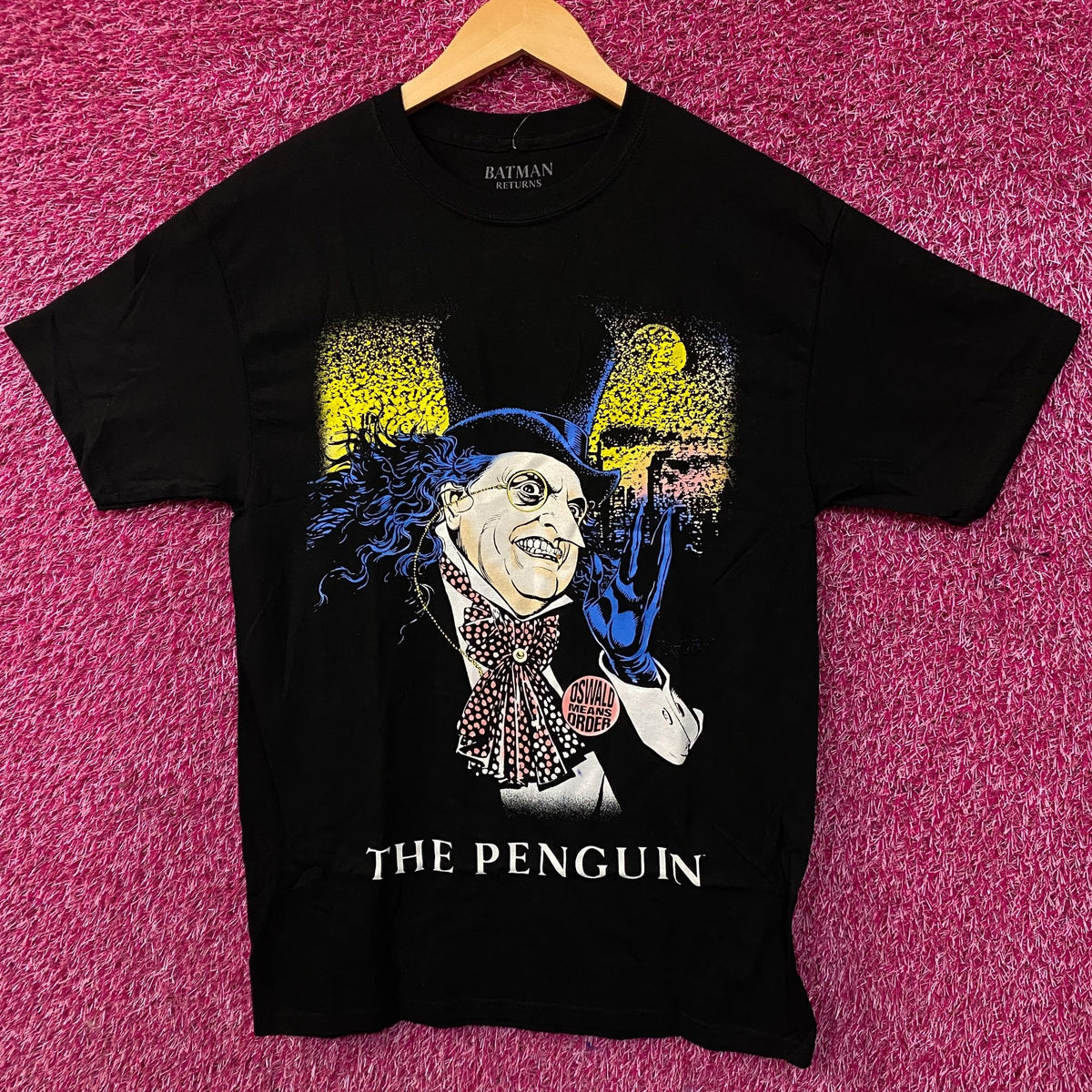 Batman Returns The Penguin Oswald Means Order Graphic T-Shirt Medium
