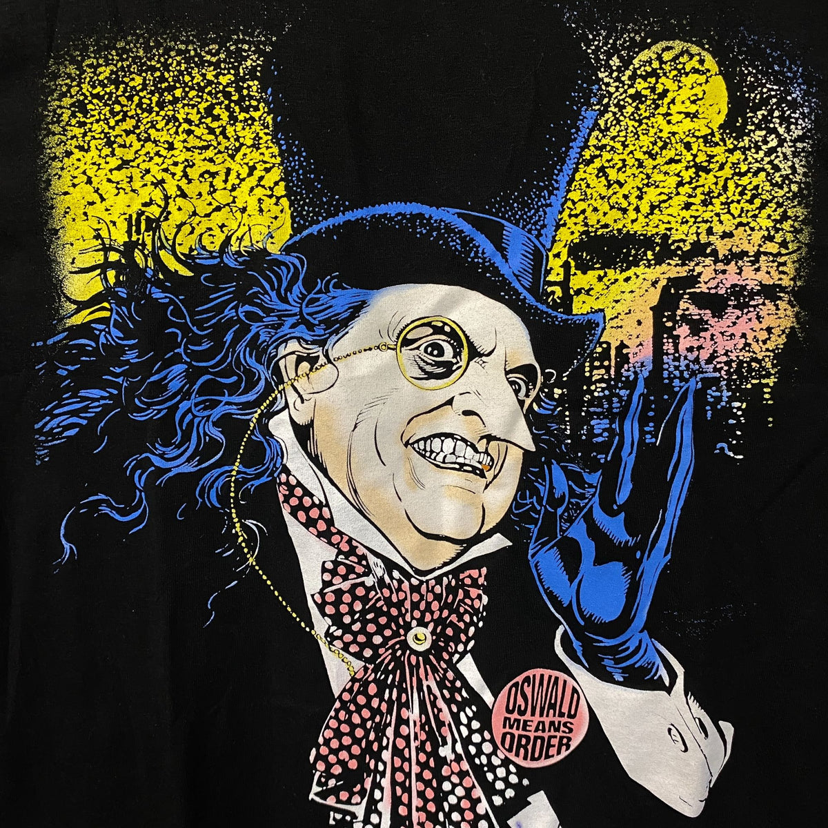 Batman Returns The Penguin Oswald Means Order Graphic T-Shirt Medium