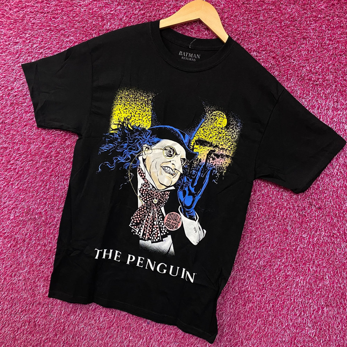 Batman Returns The Penguin Oswald Means Order Graphic T-Shirt Medium