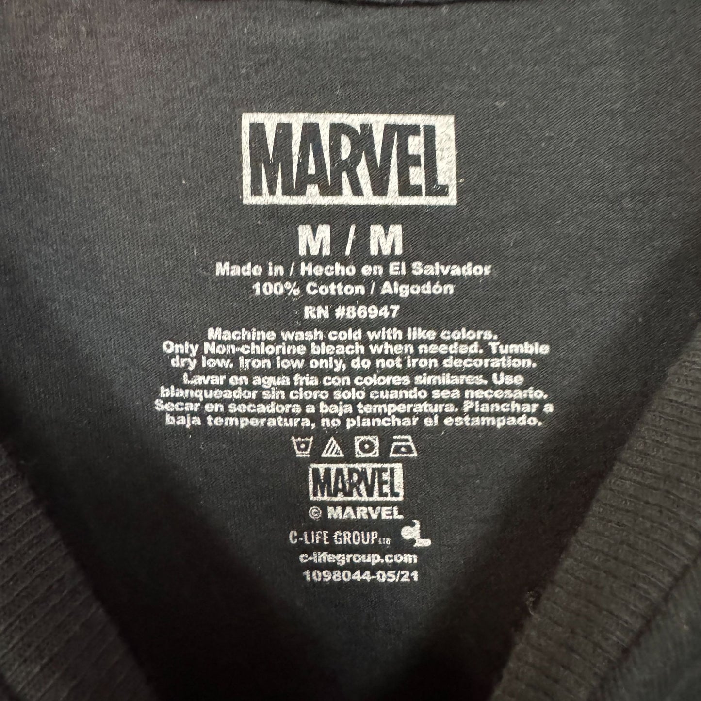 The Avengers Airbrushed Marvel Comics Cartoon Tee M