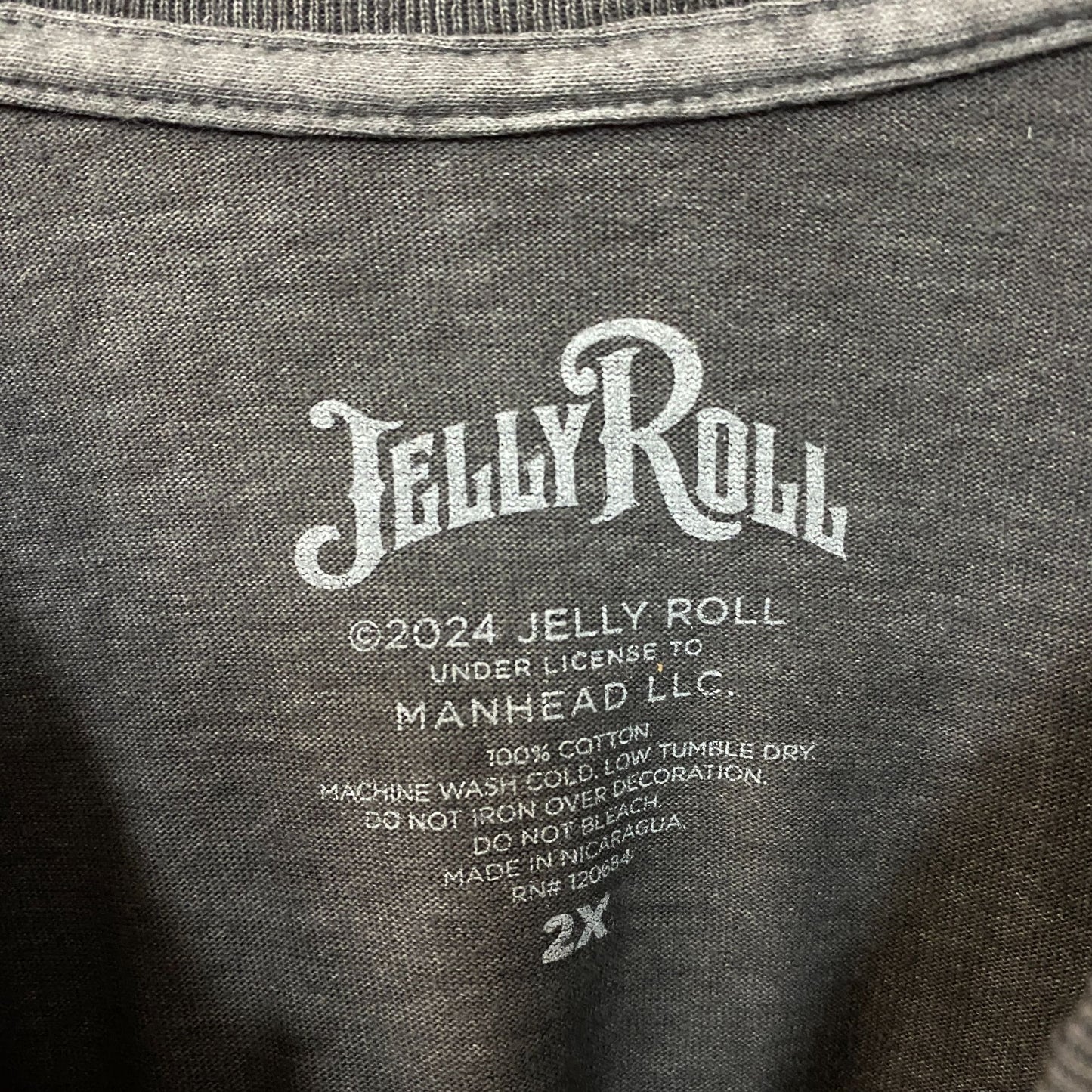 Jelly Roll Beautifully Broken Graphic Album T-shirt 2XL