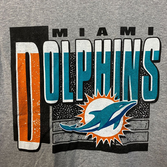 Junk Food NFL Miami Dolphins Logo T-Shirt XS