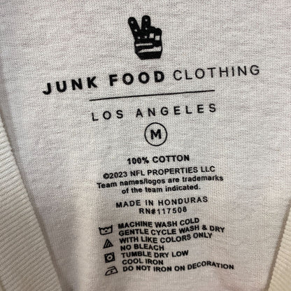 NFL Miami Dolphins Yardage Graphic Design T-shirt Medium