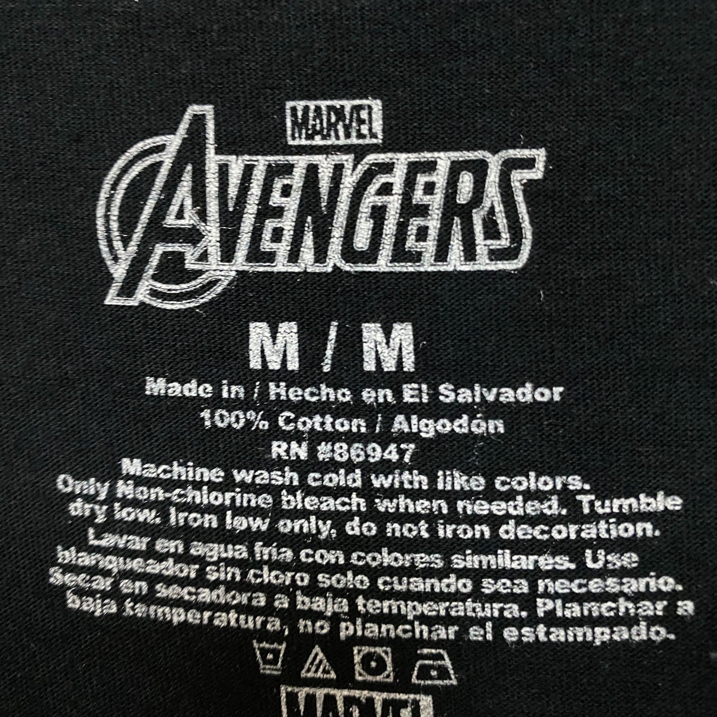 Avengers Tshirt size medium