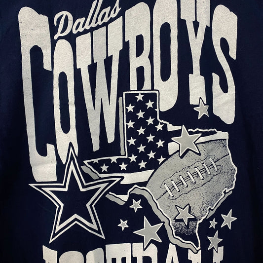 Junk Food Clothing Dallas Cowboys Checkdown Flea Market Tee Small