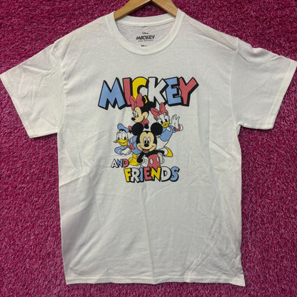 Mikey and Friends Pastel Disney Tshirt size medium