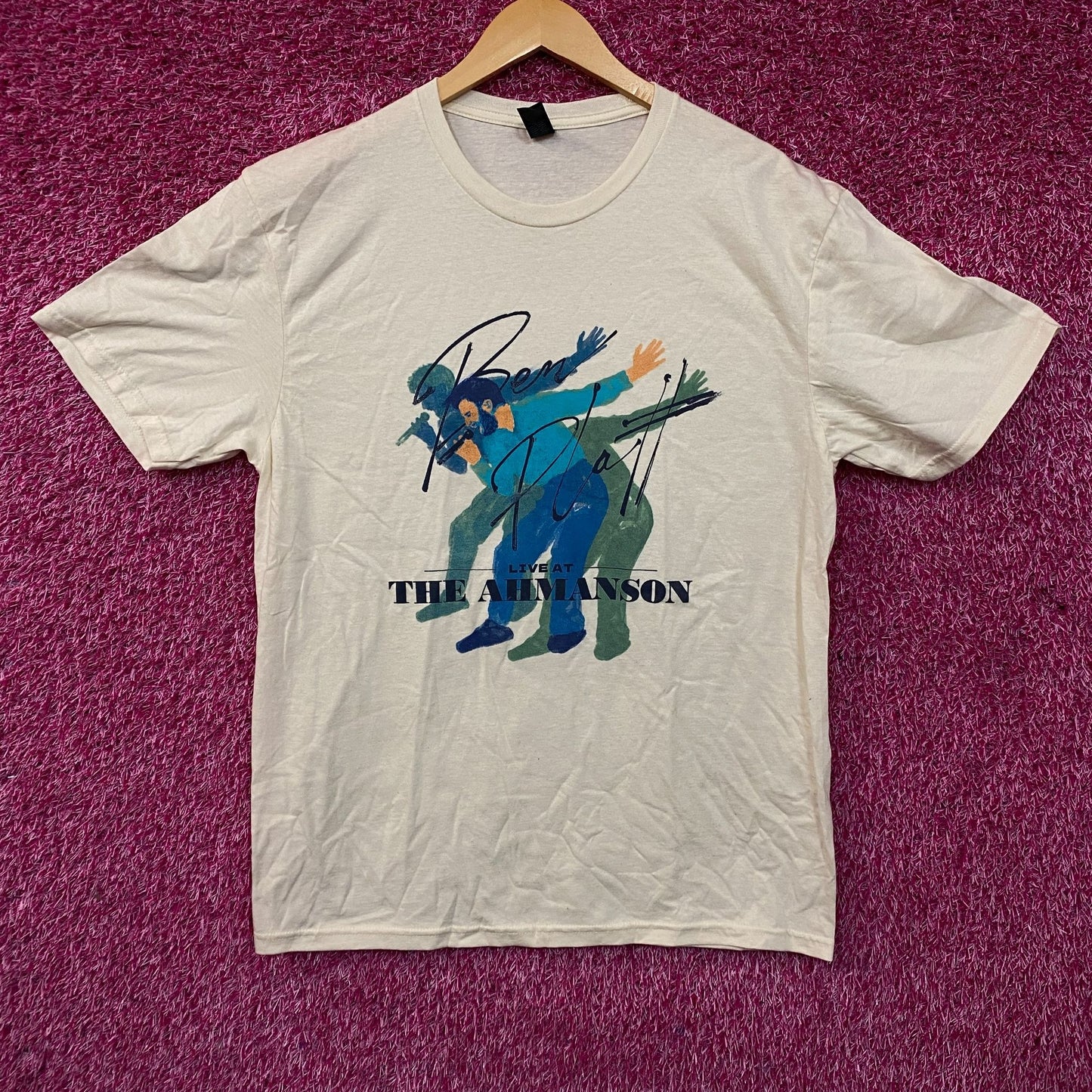 Ben Platt Live at the Ahmanson Concert Graphic T-Shirt Large