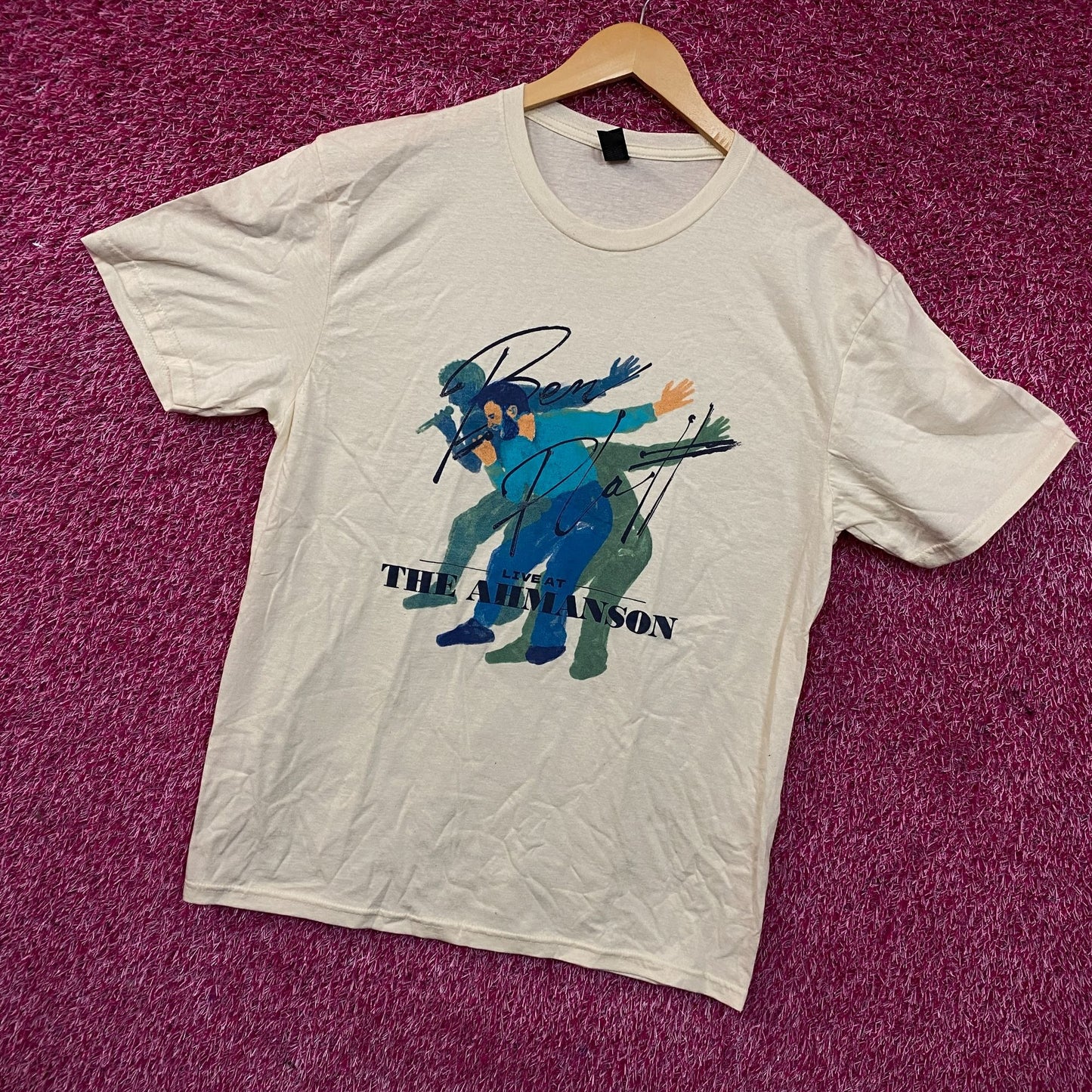 Ben Platt Live at the Ahmanson Concert Graphic T-Shirt Large