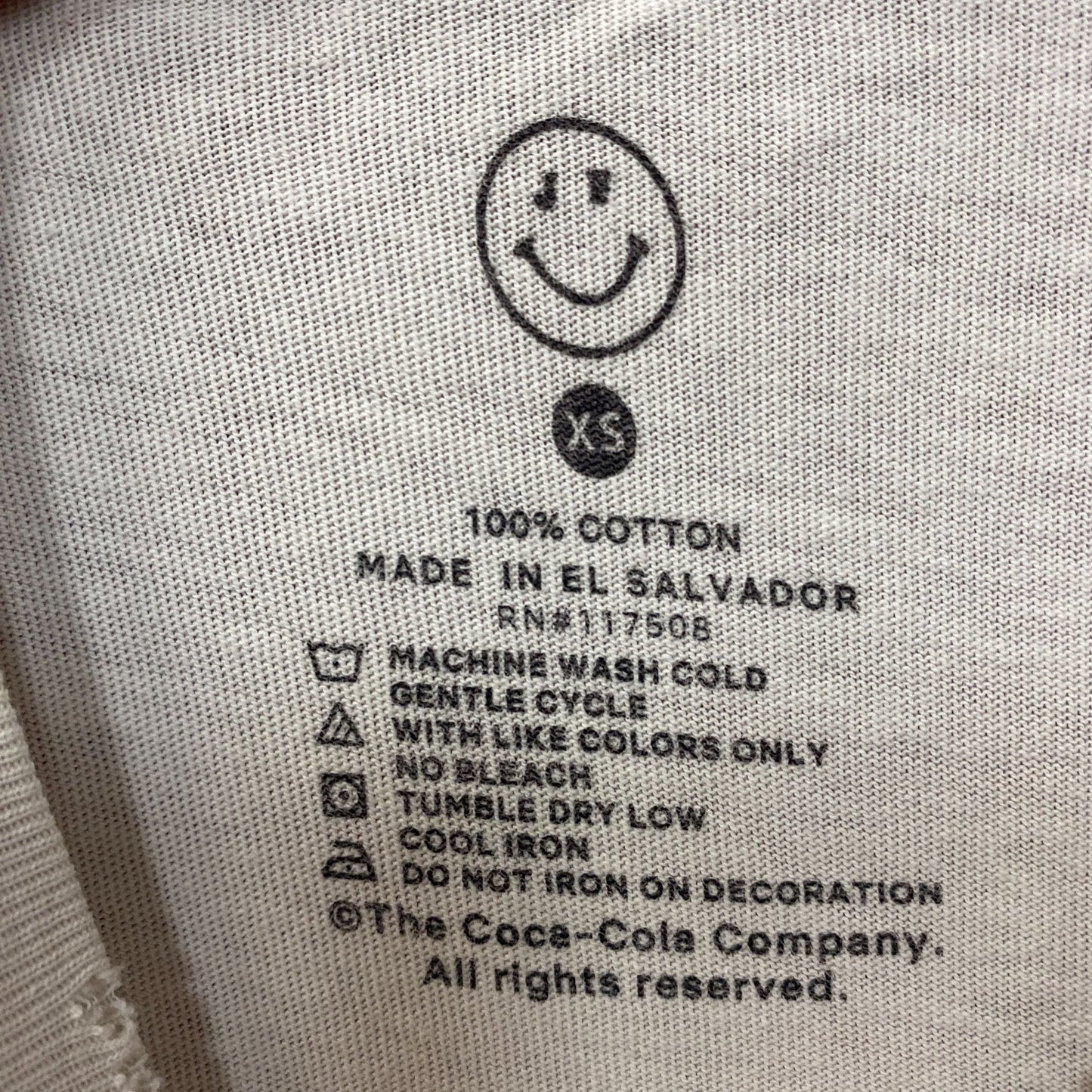 Coca-Cola Cowboy Yee Haw Retro Graphic T-Shirt XS