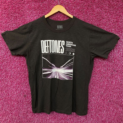 Deftones 2025 North American Tour 2025 Nu Metal T-Shirt Large