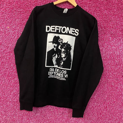 Dia De Los Deftones VI Music Festival Graphic Sweatshirt Small