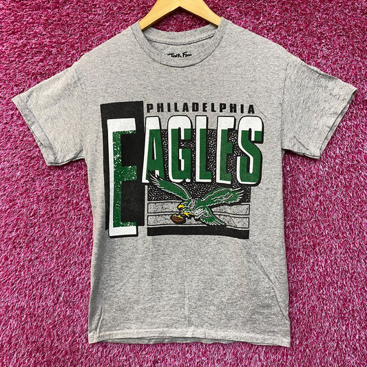 NFL Junk Food Philadelphia Eagles Gray Tshirt size XS