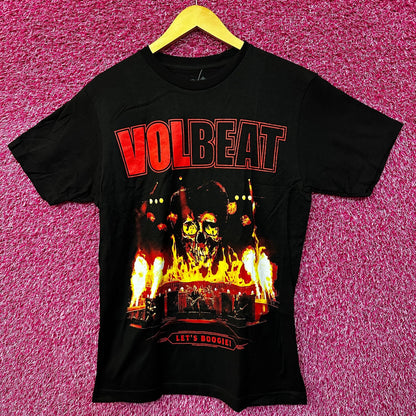 Volbeat Lets Boogie Live at Telia Parken Groove Metal Tee Medium