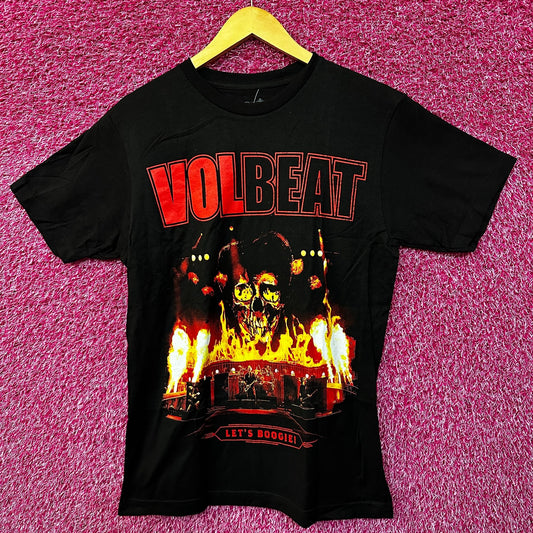 Volbeat Lets Boogie Live at Telia Parken Groove Metal Tee Medium