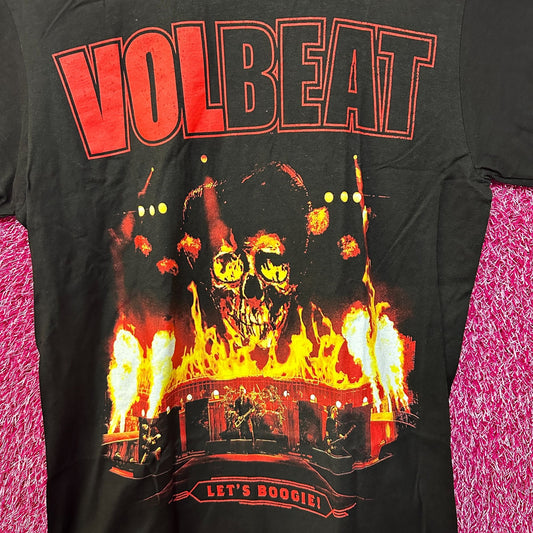 Volbeat Lets Boogie Live at Telia Parken Groove Metal Tee Medium