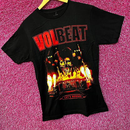 Volbeat Lets Boogie Live at Telia Parken Groove Metal Tee Medium