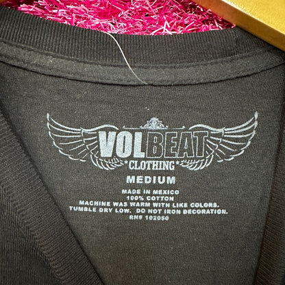 Volbeat Lets Boogie Live at Telia Parken Groove Metal Tee Medium