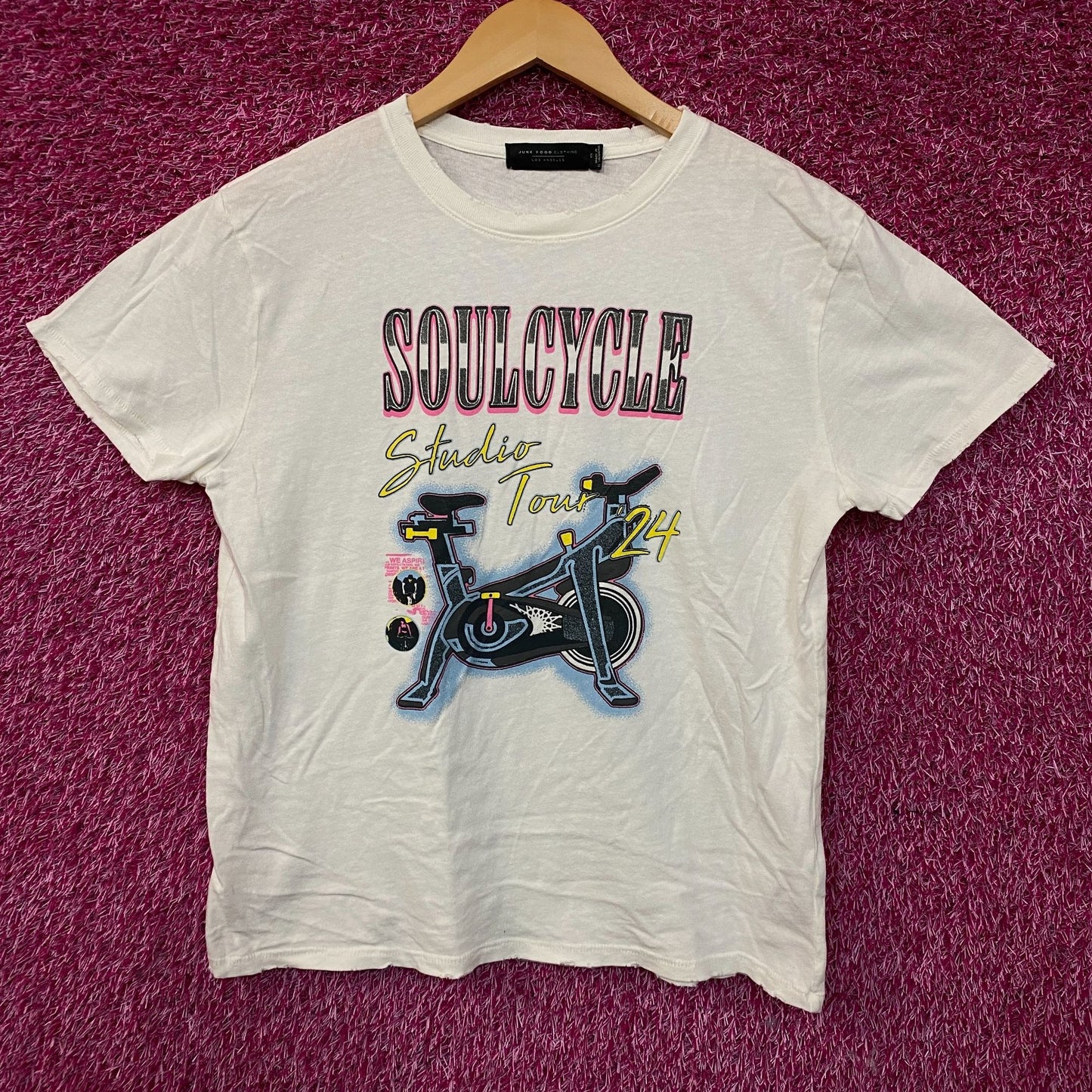 SoulCycle Studio Tour 24 Retro Graphic T-Shirt XS