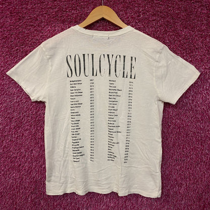 SoulCycle Studio Tour 24 Retro Graphic T-Shirt XS