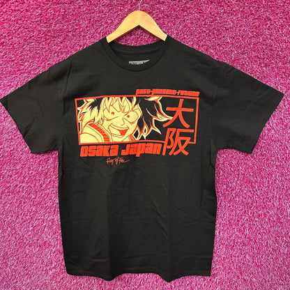 Osaka Japan Past Present Future Puffy Ring of Fire Tee L