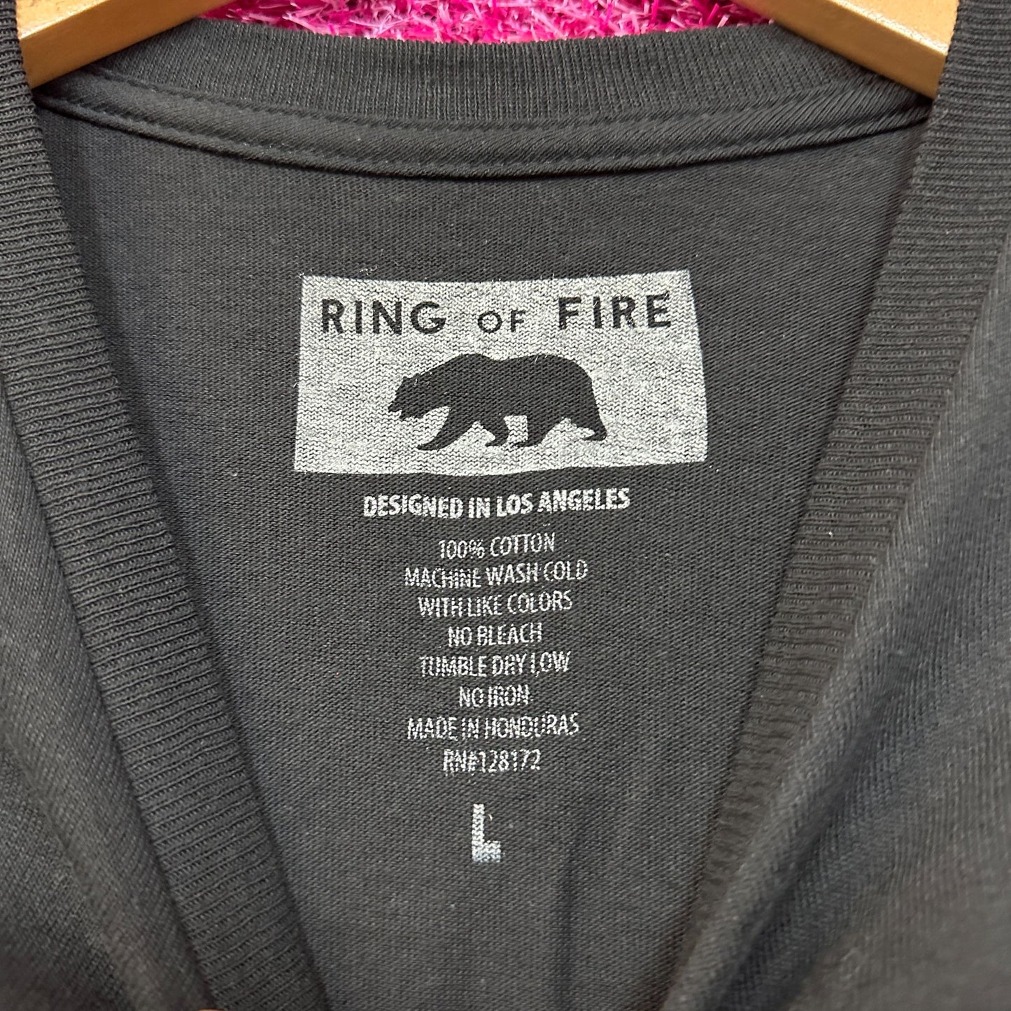 Osaka Japan Past Present Future Puffy Ring of Fire Tee L