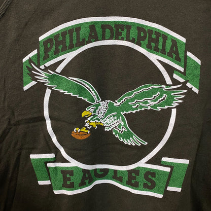Junk Food Clothing Philadelphia Eagles Crop Crewneck Sweatshirt Medium