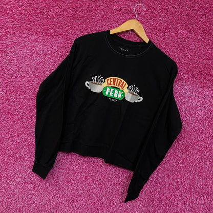 Friends Sitcom Central Park L/S crop top size medium
