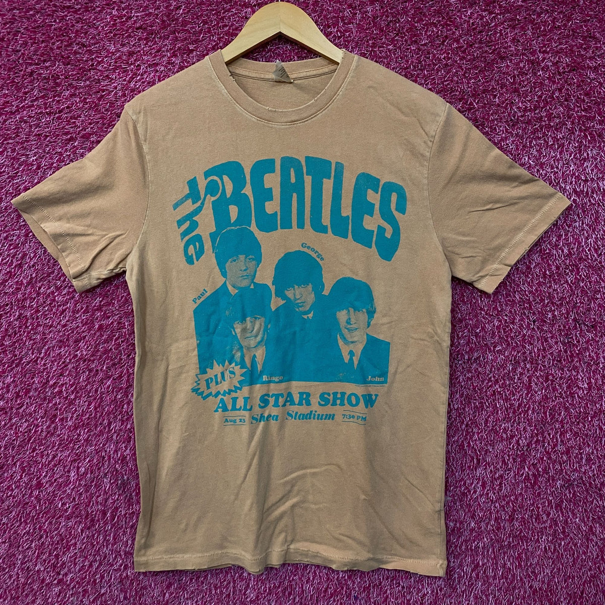 Junk Food Clothing The Beatles All Star Show Retro Women's T-Shirt Medium