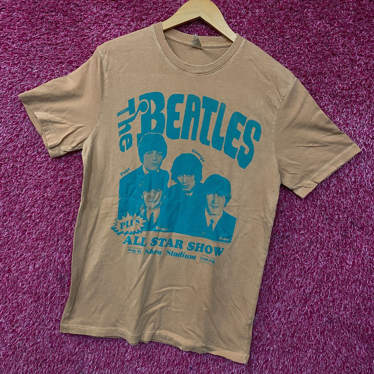 Junk Food Clothing The Beatles All Star Show Retro Women's T-Shirt Medium