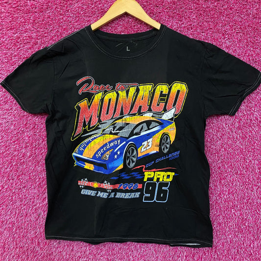 Race to Monaco Pro 96 Cup Challenge 1000 Racing Car Tee Large