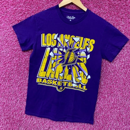 Junk Food Los Angeles Lakers Break Through Graphic T-Shirt XS